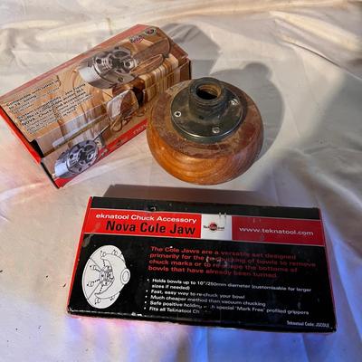 Teknatool Nova G3 Wood Turning Chuck, Cole Jaw & More (B2-RG)