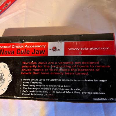 Teknatool Nova G3 Wood Turning Chuck, Cole Jaw & More (B2-RG)