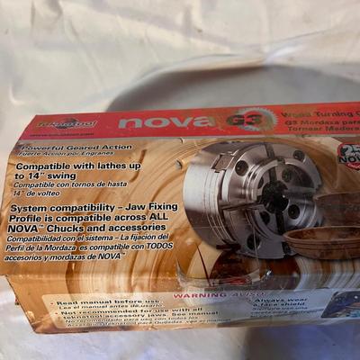 Teknatool Nova G3 Wood Turning Chuck, Cole Jaw & More (B2-RG)