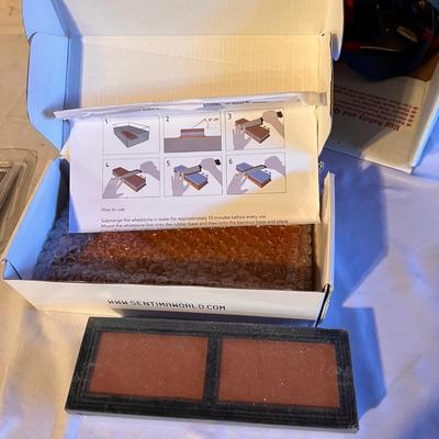 Box Joint Cauls, Sentima Sharpening Stone, Clamps & More (B2-RG)