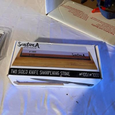 Box Joint Cauls, Sentima Sharpening Stone, Clamps & More (B2-RG)