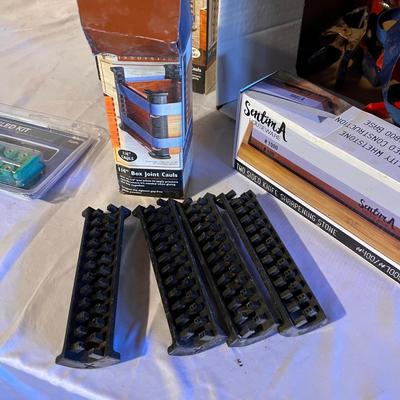 Box Joint Cauls, Sentima Sharpening Stone, Clamps & More (B2-RG)