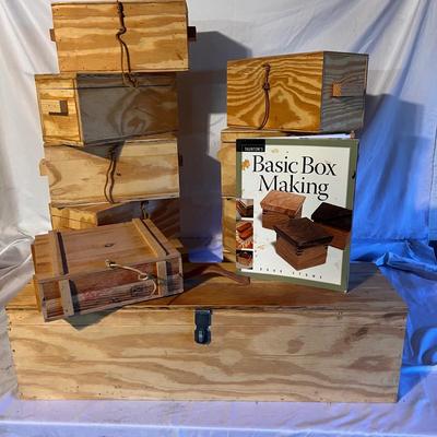 Handmade Boxes & Box-Making Book (B2-RG)