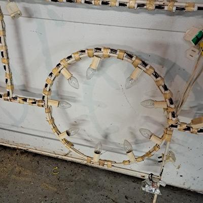 Five Large Whimsical Lighted Outdoor Christmas Decorations (B1-SD)