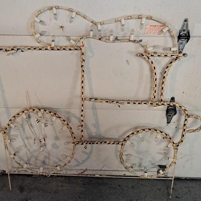 Five Large Whimsical Lighted Outdoor Christmas Decorations (B1-SD)