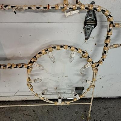 Five Large Whimsical Lighted Outdoor Christmas Decorations (B1-SD)