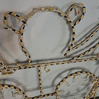 Five Large Whimsical Lighted Outdoor Christmas Decorations (B1-SD)