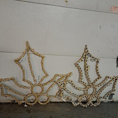 Five Large Whimsical Lighted Outdoor Christmas Decorations (B1-SD)