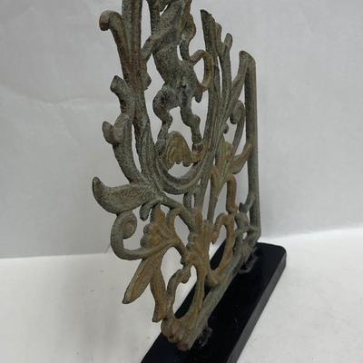 Cast Metal Decorative Artwork - Unicorn