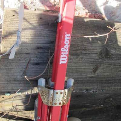 Maxwell Golf Bag With A Wilson Cart