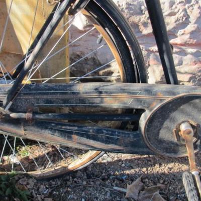 Vintage Black Bike