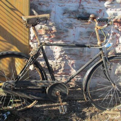 Vintage Black Bike