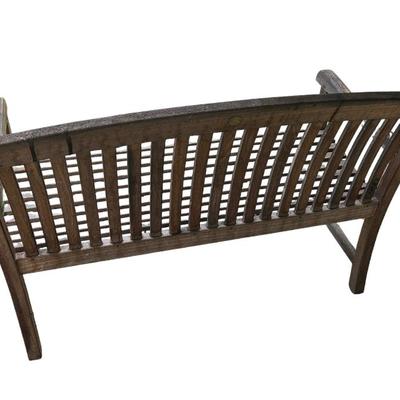 Scan Com Teak Bench