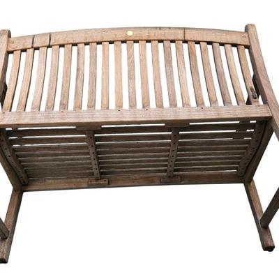 Scan Com Teak Bench