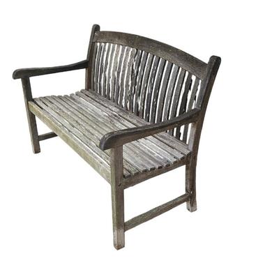 Scan Com Teak Bench