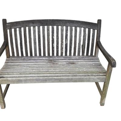 Scan Com Teak Bench