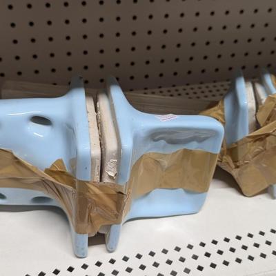 Vintage Blue Remolding Bath Fixtures