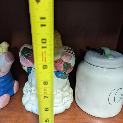 Vintage Tin Canisters & Cookie Jars