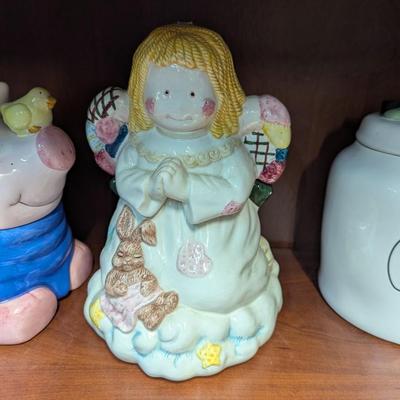 Vintage Tin Canisters & Cookie Jars