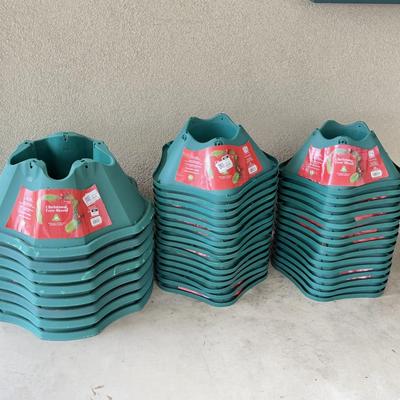 Set of 39 Brand New Christmas Tree Stands with Hardware