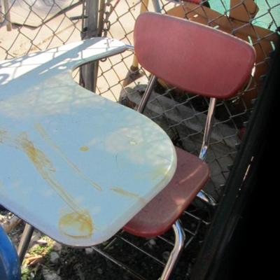 Pair Of School Desk