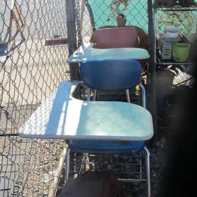 Pair Of School Desk