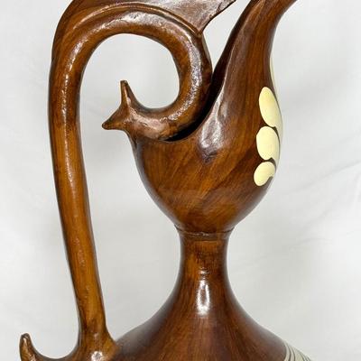 Tall Vintage Ceramic Grecian Vase