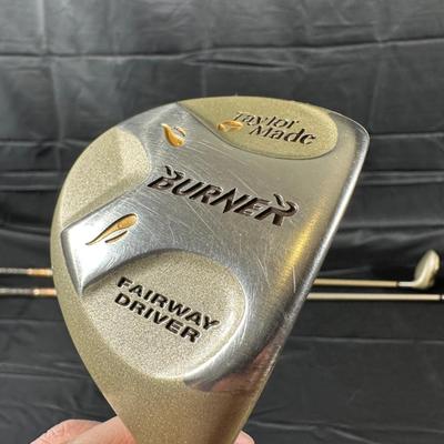 Set of 3 Taylor Made “Burner” Golf Clubs