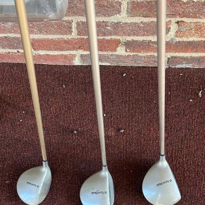 Set of 3 Taylor Made “Burner” Golf Clubs