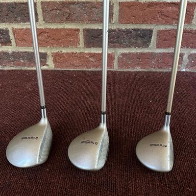 Set of 3 Taylor Made “Burner” Golf Clubs