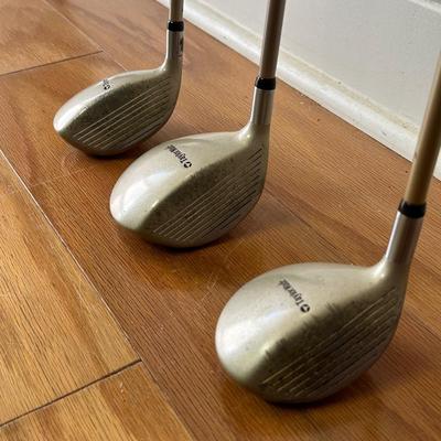 Set of 3 Taylor Made “Burner” Golf Clubs