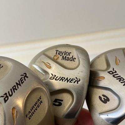 Set of 3 Taylor Made “Burner” Golf Clubs