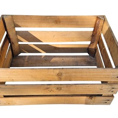 13 Wood Fruit Crates