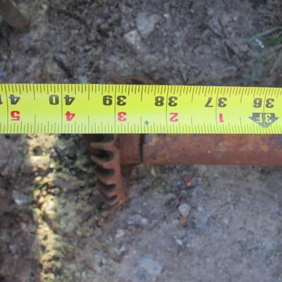 Vintage Wheel Axel