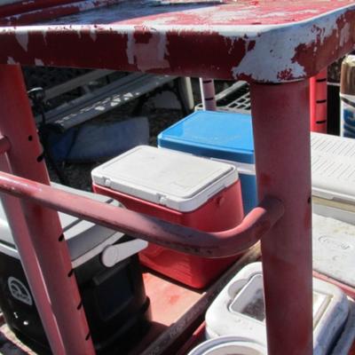 Metal Rolling Cart