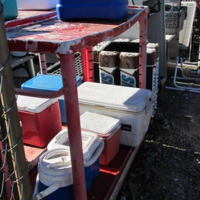 Metal Rolling Cart