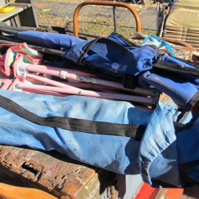 Bundle Of Folding Chairs