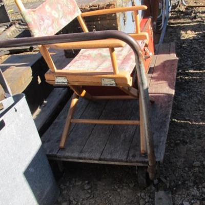 Antique Rolling Cart