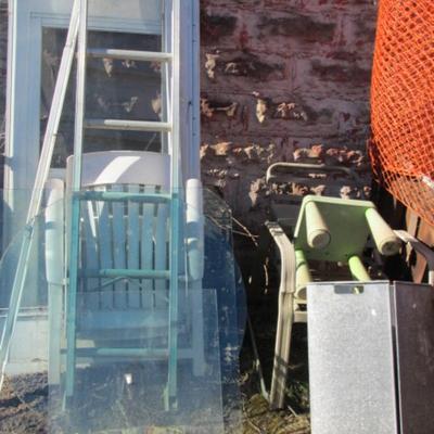 Door Chairs Glass Ladder Section Tree Stand