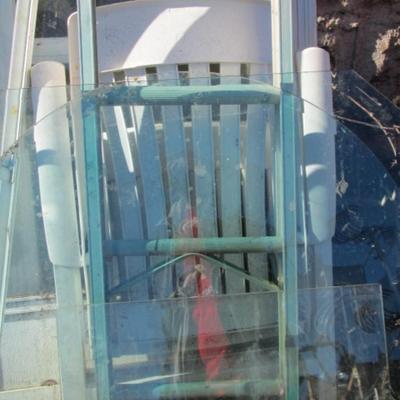 Door Chairs Glass Ladder Section Tree Stand