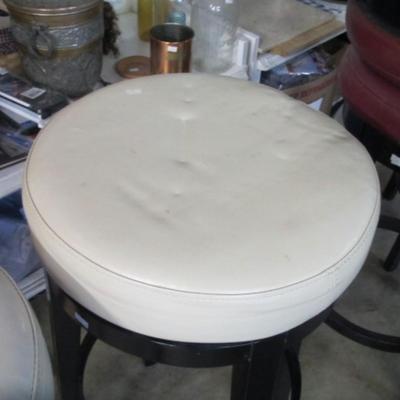 Pair Of Swivel Bar Stools