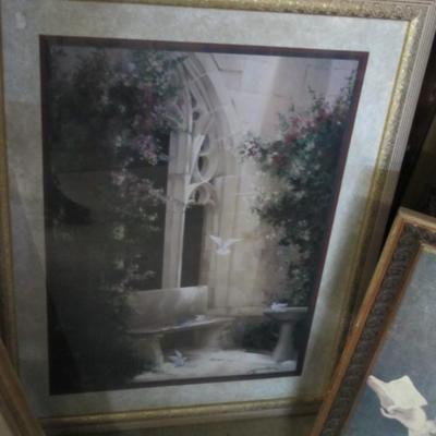 Assortment Of Framed Pictures