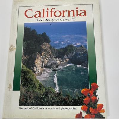 Vintage Book Hardback CALIFORNIA ON MY MIND - photographs of the best of the Golden State