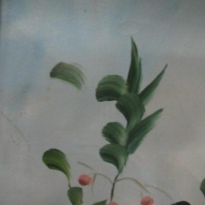 Bird Painting & John O'Neill Blue Jays and Cow Oak Song Birds Signed & Number &