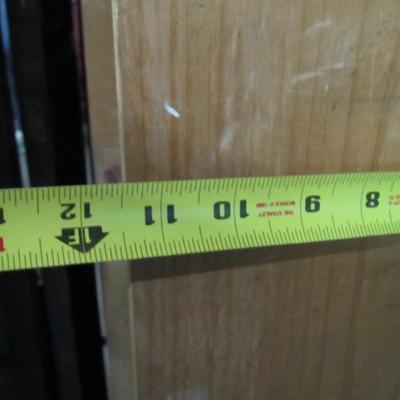 Hand Crafted Wooden Shelf Approx 12" x 19" x 70"