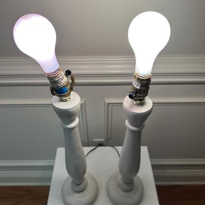 Picture frame and Set of 2 Lamps