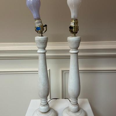 Picture frame and Set of 2 Lamps