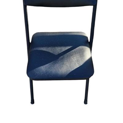 4 Black Cosco Padded Chairs