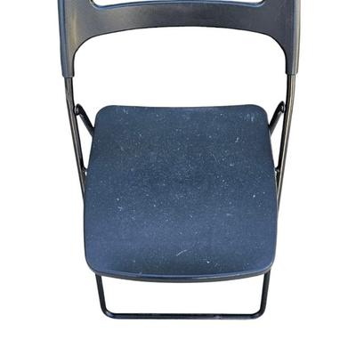 3 Black IKEA Nisse Chairs