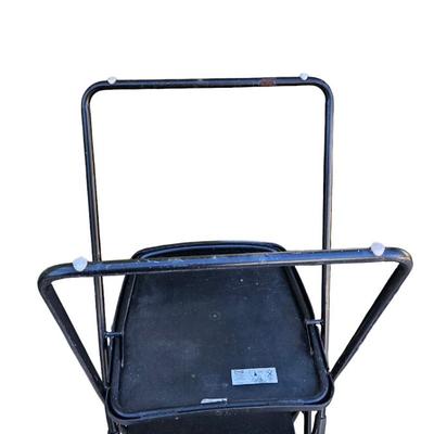 3 Black IKEA Nisse Chairs